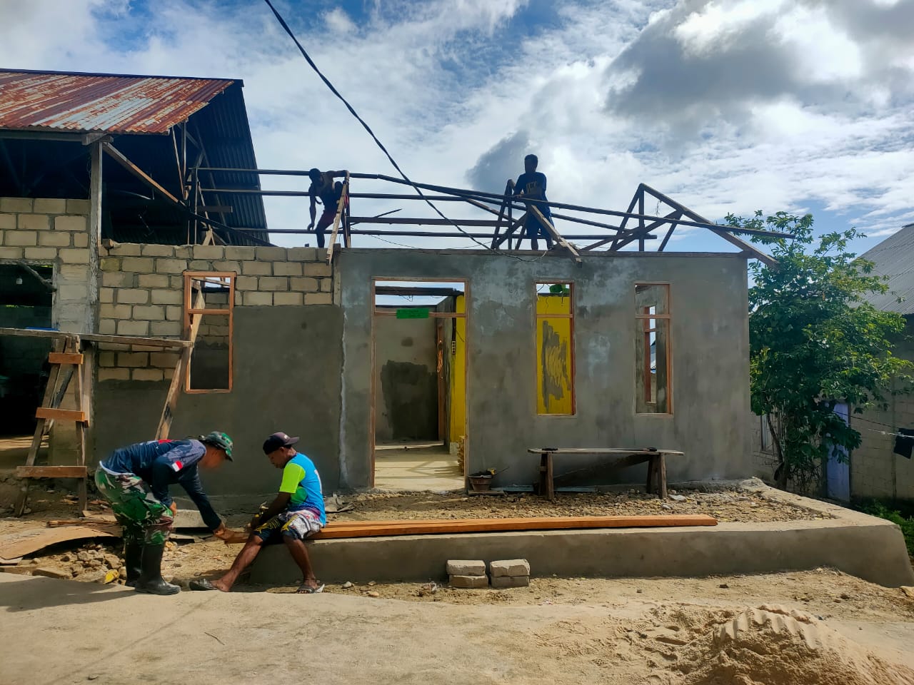 20 Hari TMMD, Pembangunan RTLH  Mulai Rampung