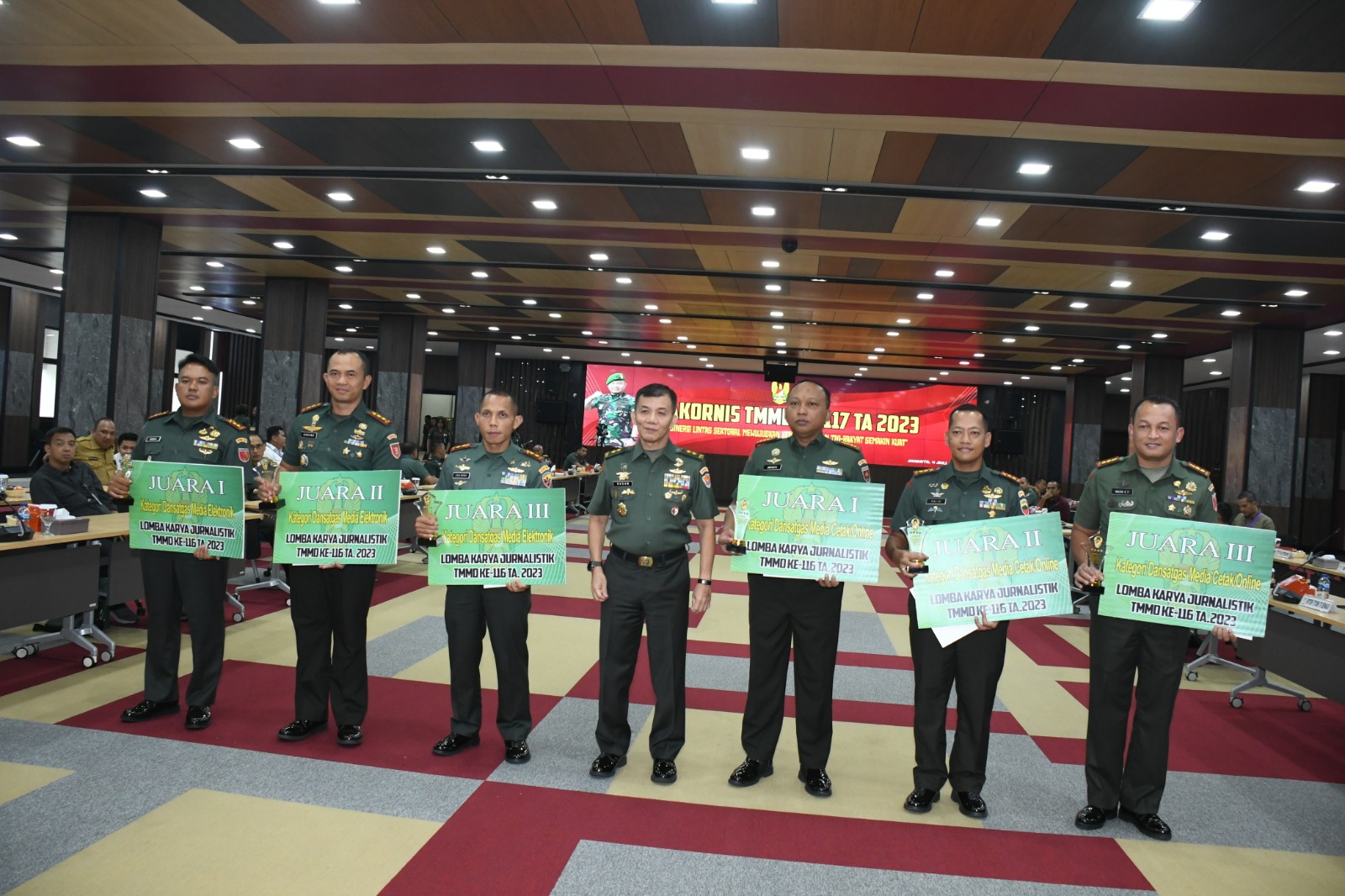 Kodim Tual Raih Juara1 Lomba Karya Jurnalisitik