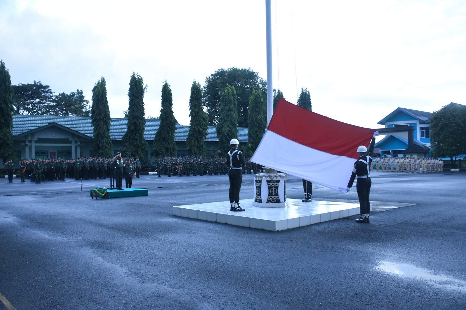 Pimpin Upacara Bendera, Pangdam Pattimura: Tingkat Kepercayaan Masyarakat Terhadap TNI Mencapai 95,8%