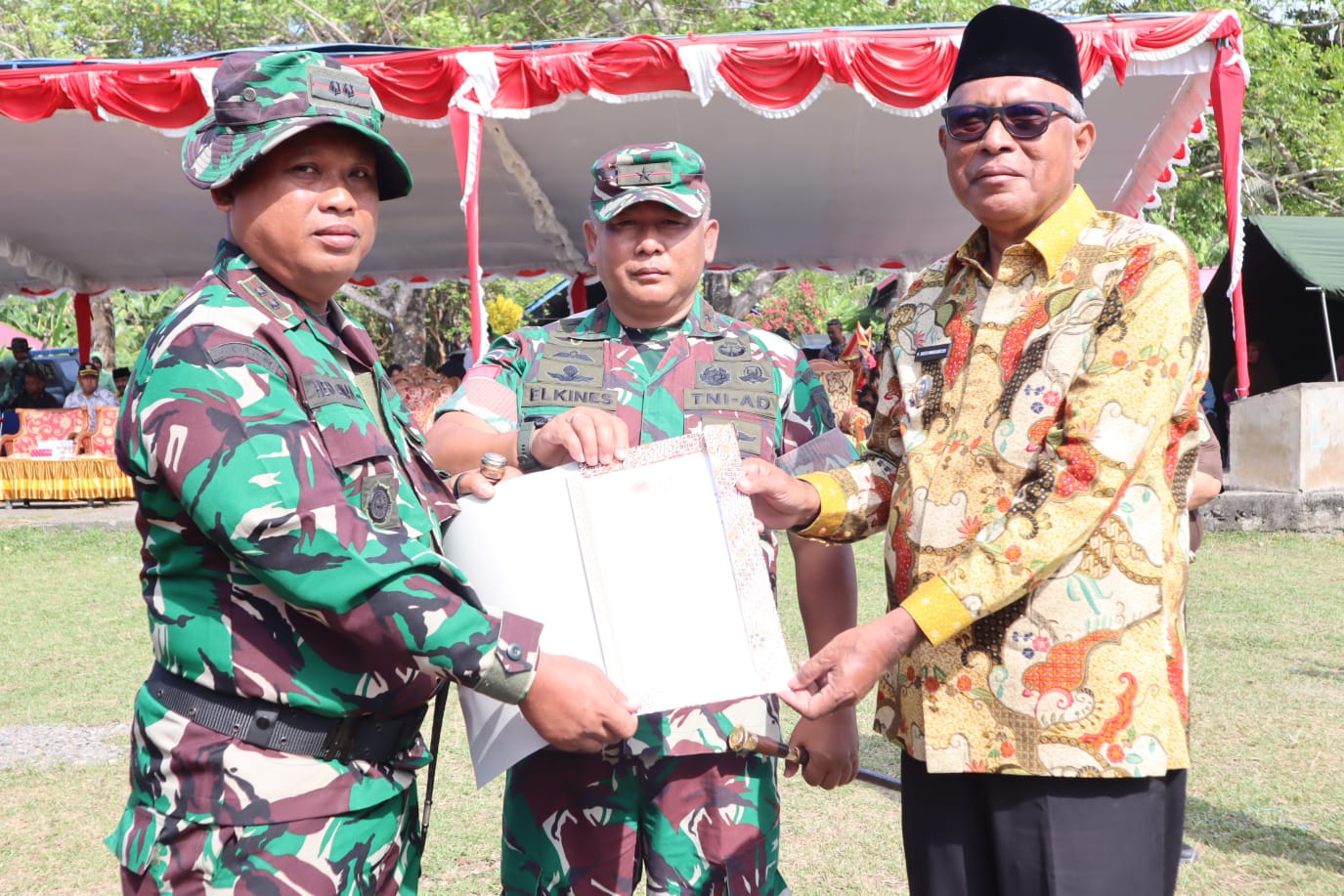 Danrem 152/Baabullah Tutup TMMD Ke-117 Kodim 1510/Sula