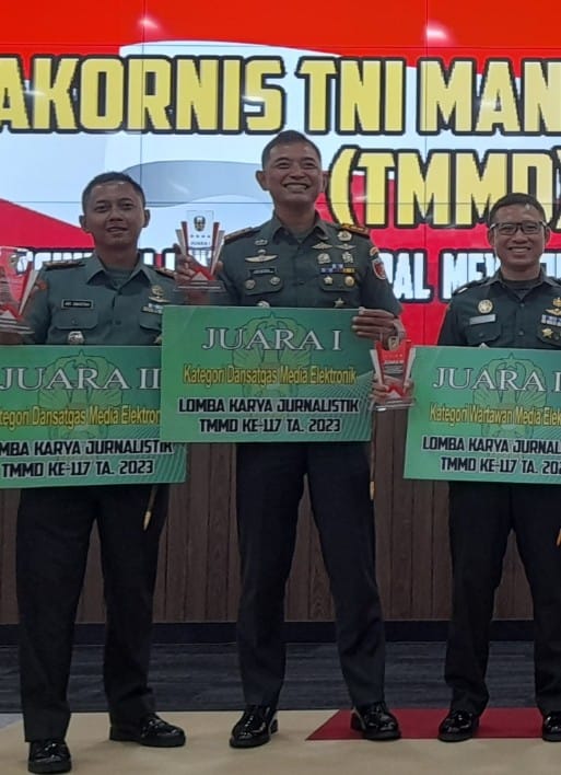 Kodim Saumlaki dan Kodim Sula Juara Lomba Jurnalistik TMMD ke-117