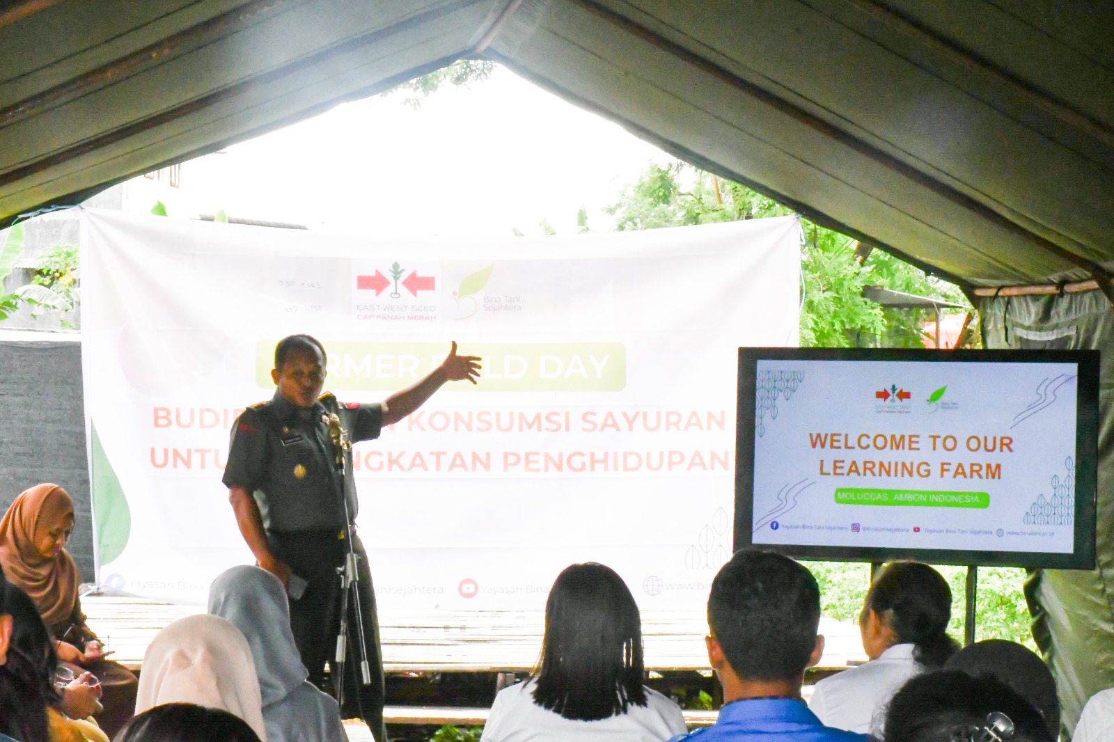 Kodam Pattimura Gandeng Yayasan Bina Tani Sejahtera Gelar Farmers Field Day