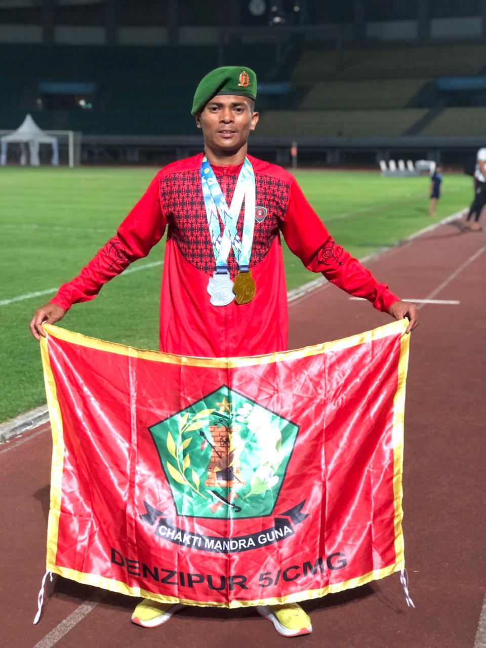 Pangdam Pattimura Apresiasi Prajurit Denzipur 5/CMG Yang Berhasil Sabet Dua Medali di Jabar Open 2023