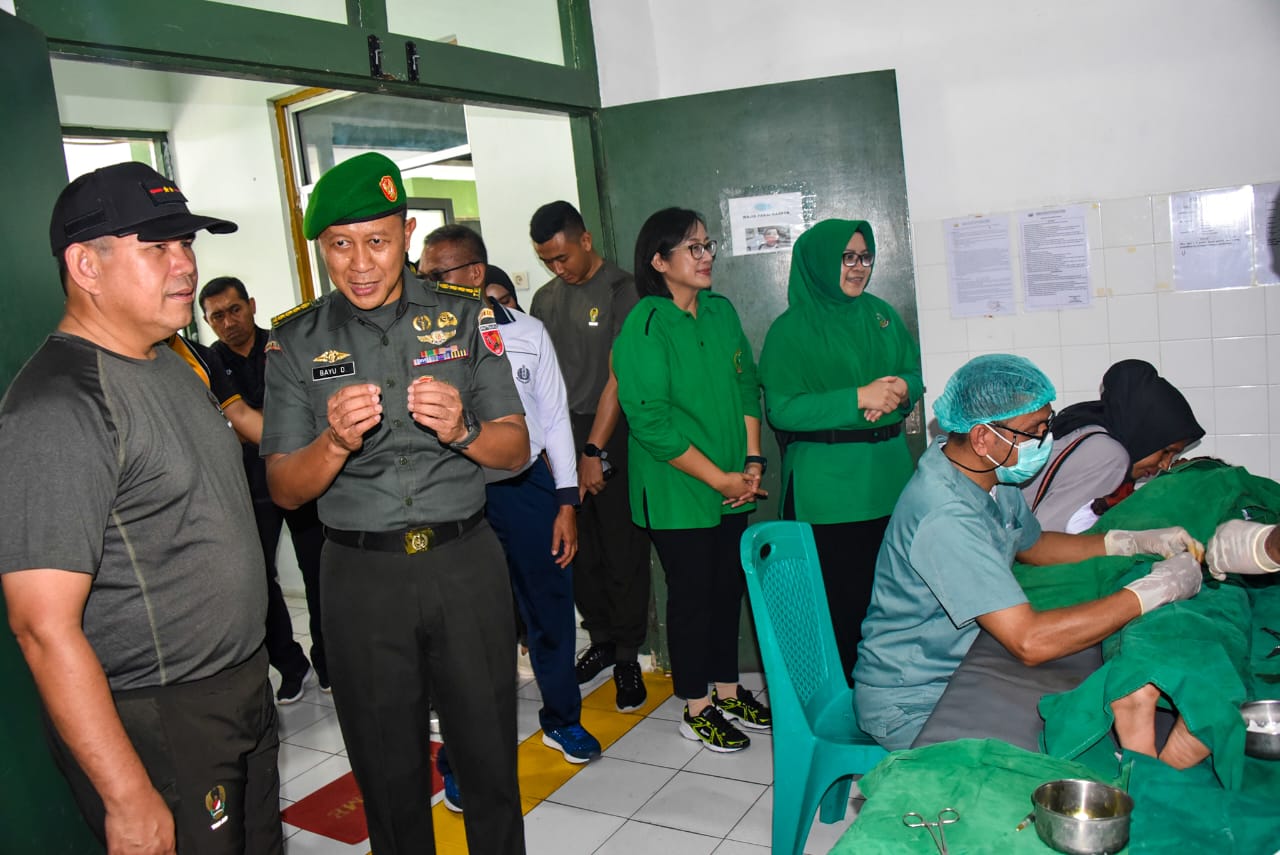 Jelang HUT ke-78, TNI Jajaran Kodam Pattimura Gelar Beberapa Kegiatan