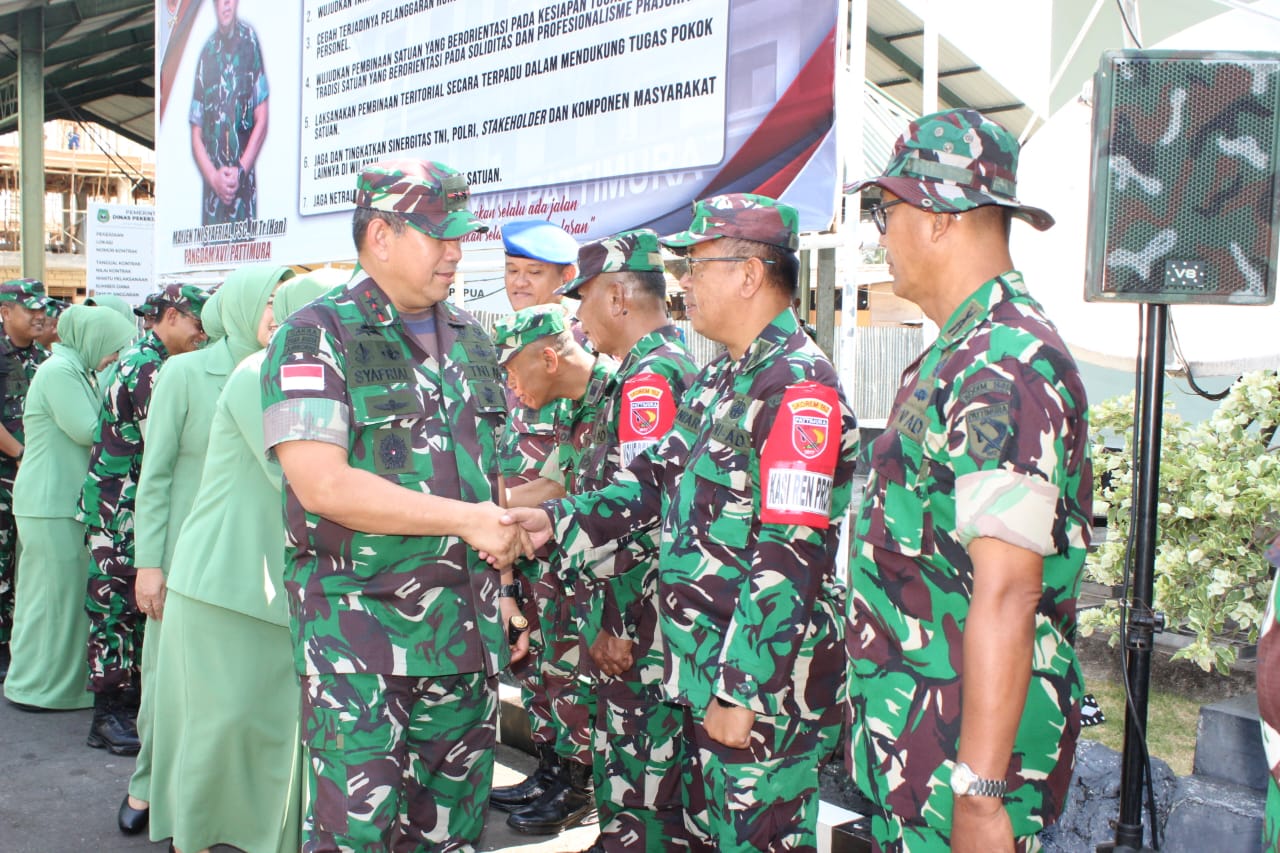 Kunjungi Maluku Utara, Pangdam Pattimura Sambangi Seluruh Satuan Yang Ada di Ternate