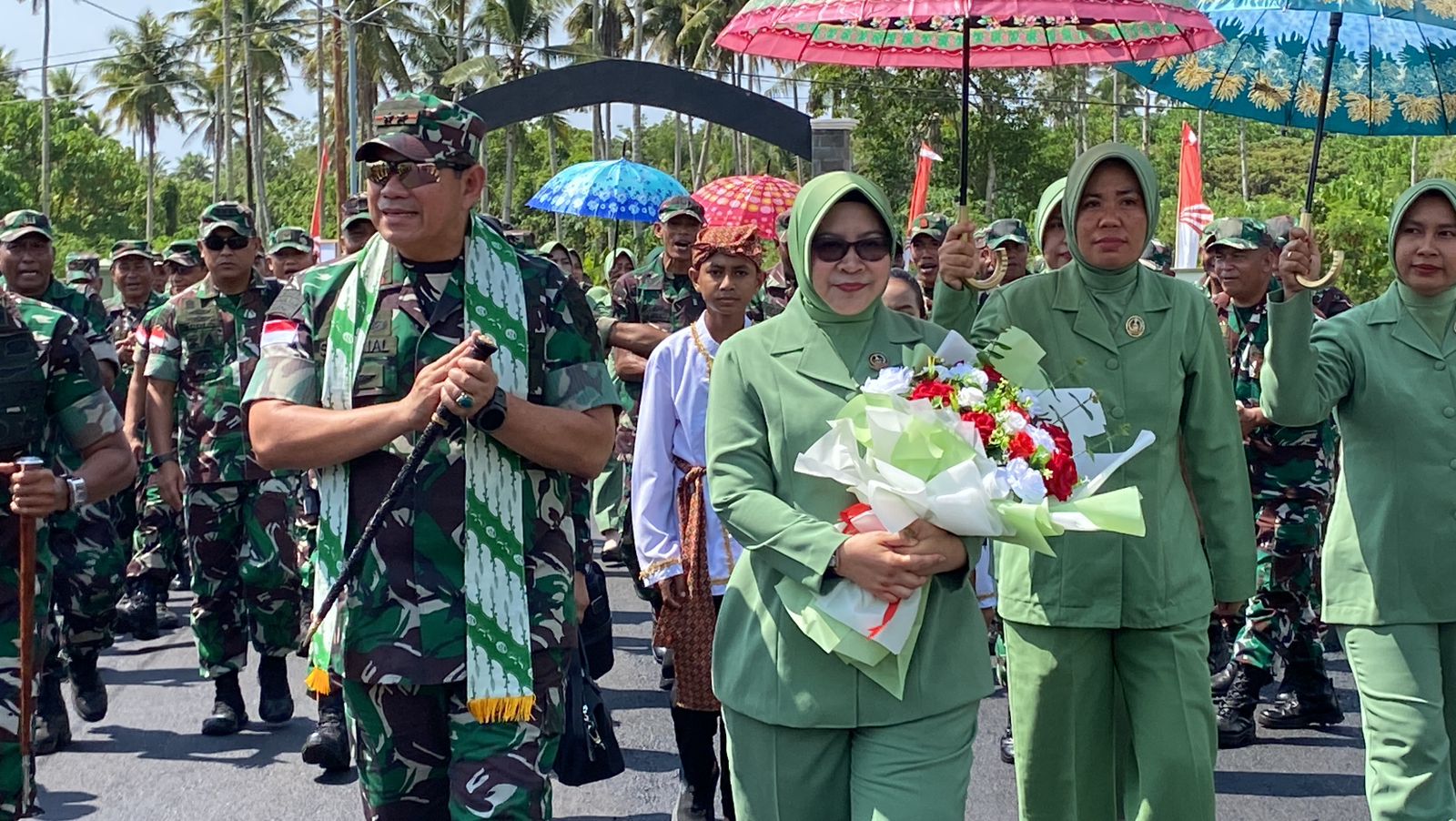 Kunker di Kodim Morotai dan Kodim Weda, Pangdam: Keberadaan Kita Harus Membuat Masyarakat Tenang dan Terbantu