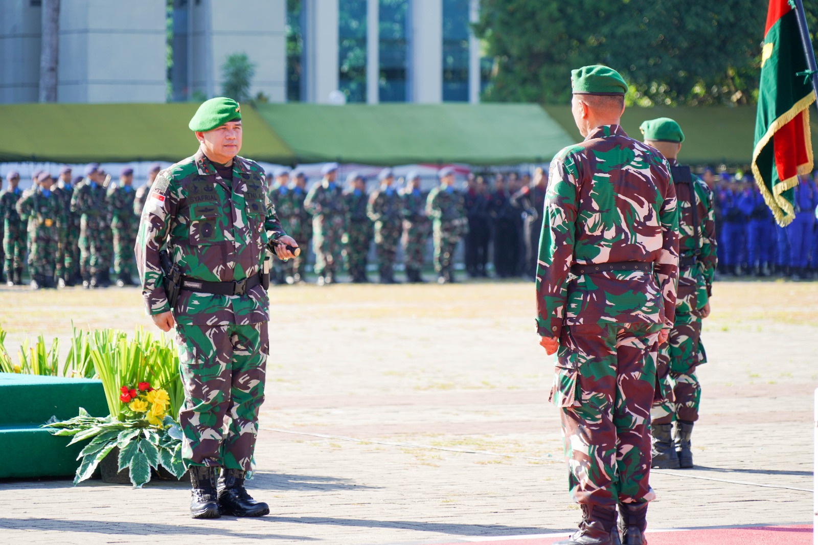 Pangdam Pattimura Pimpim Upacara Peringatan Hari Juang Infanteri Ke-75
