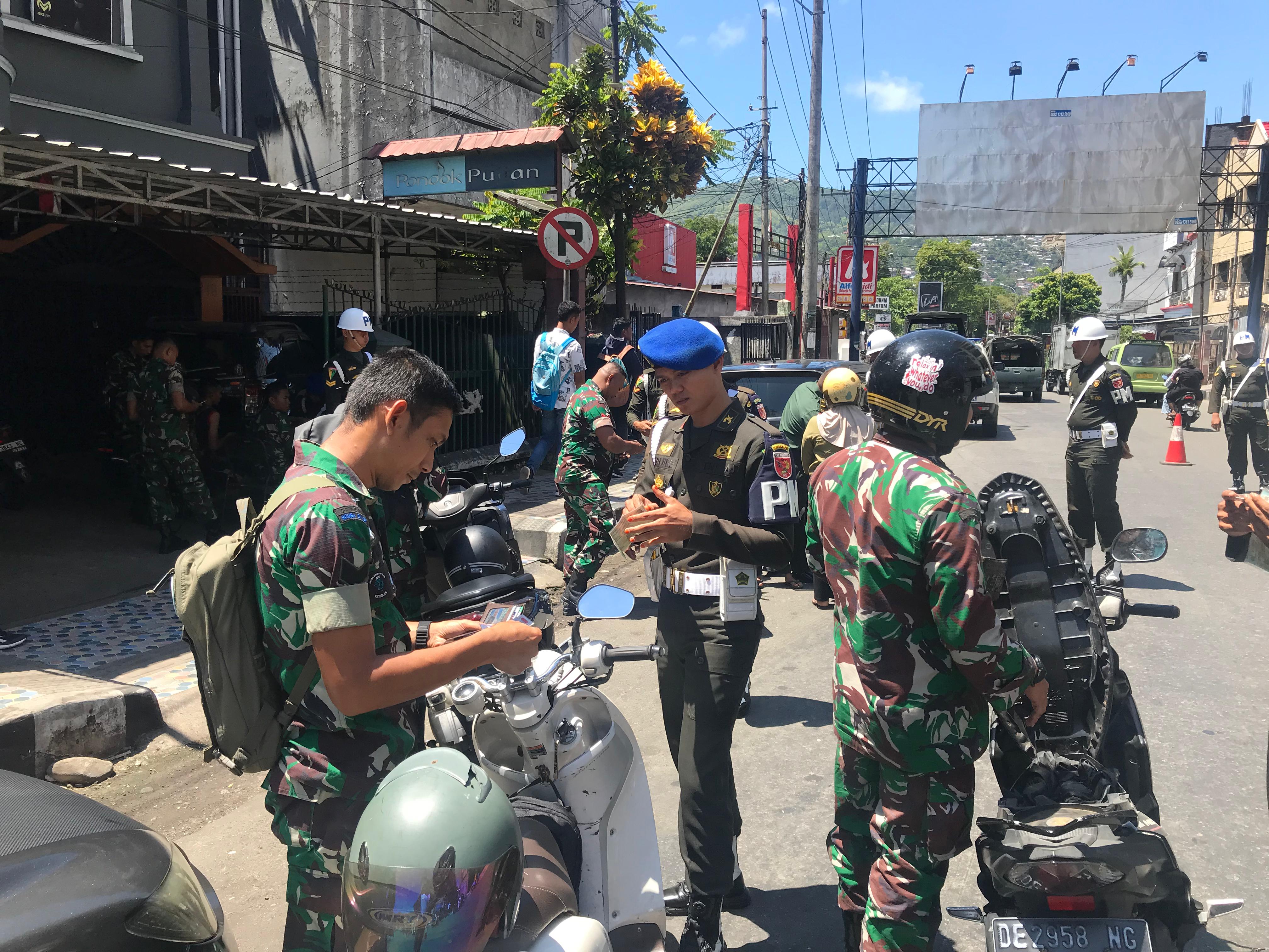 Tegakkan Kedisiplinan, Pomdam Pattimura Gelar Operasi Gaktib "Waspada Wira Parang TA. 2024"