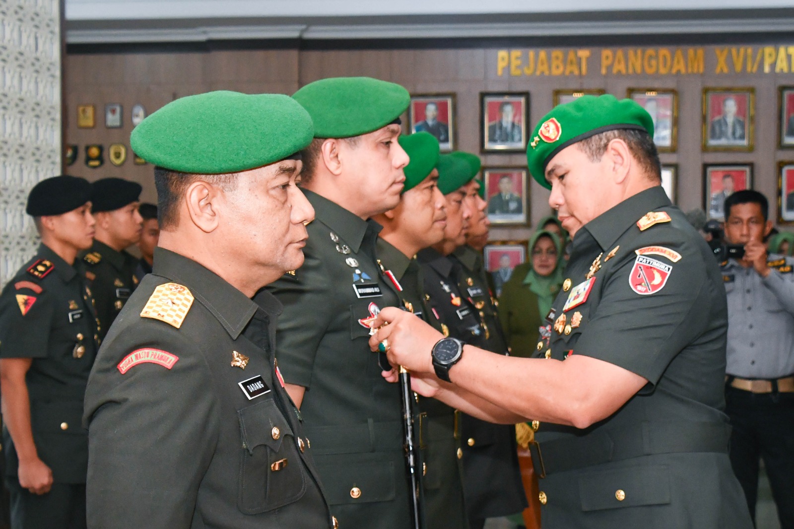 Pimpin Sertijab, Pangdam Pattimura: Tanamkan Prinsip Kerja Keras, Kerja Cerdas dan Kerja Ikhlas