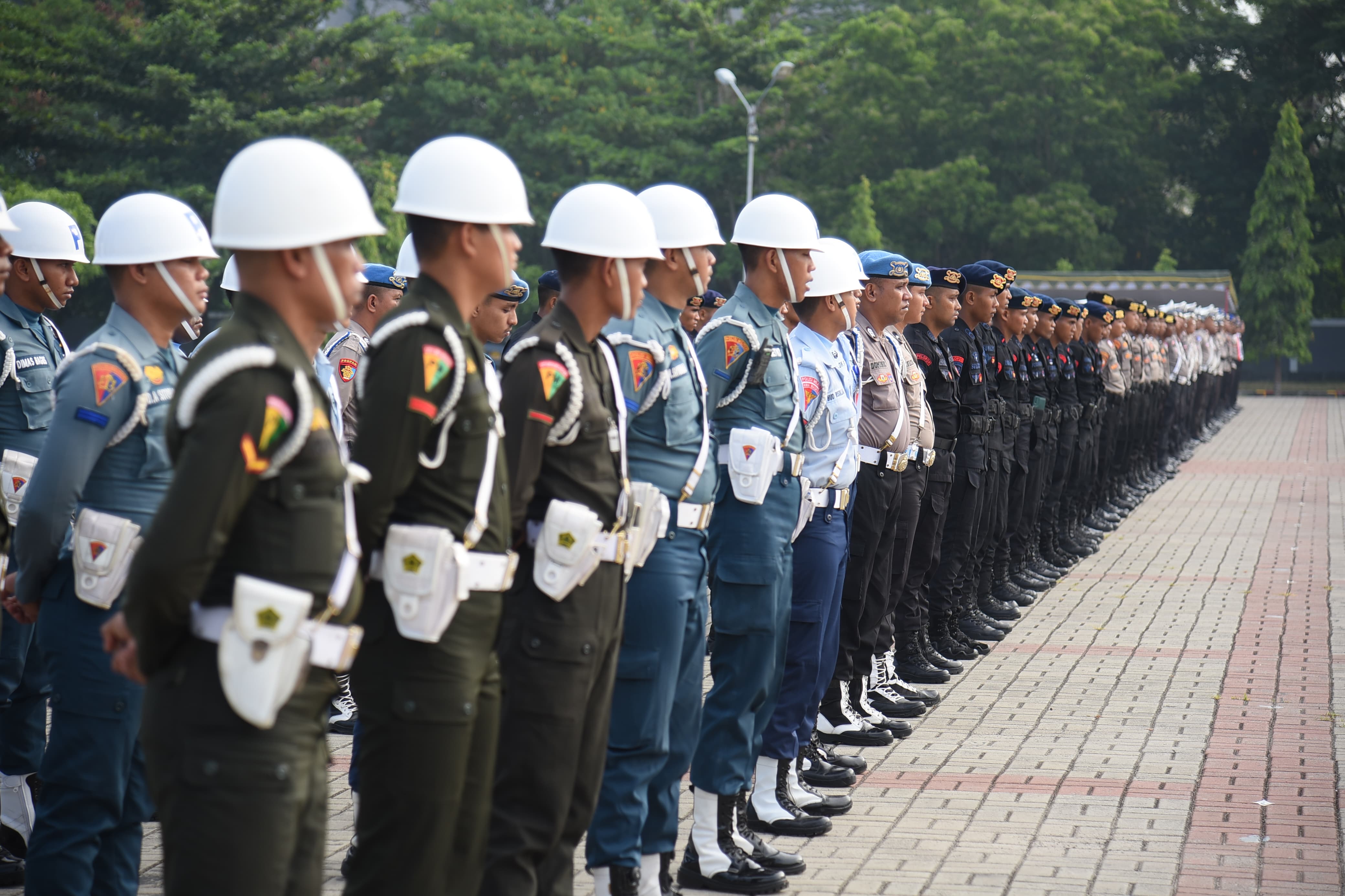 Pomdam XVI/Pattimura Ikuti Apel Gelar Operasi Keselamatan Salawaku TA 2024