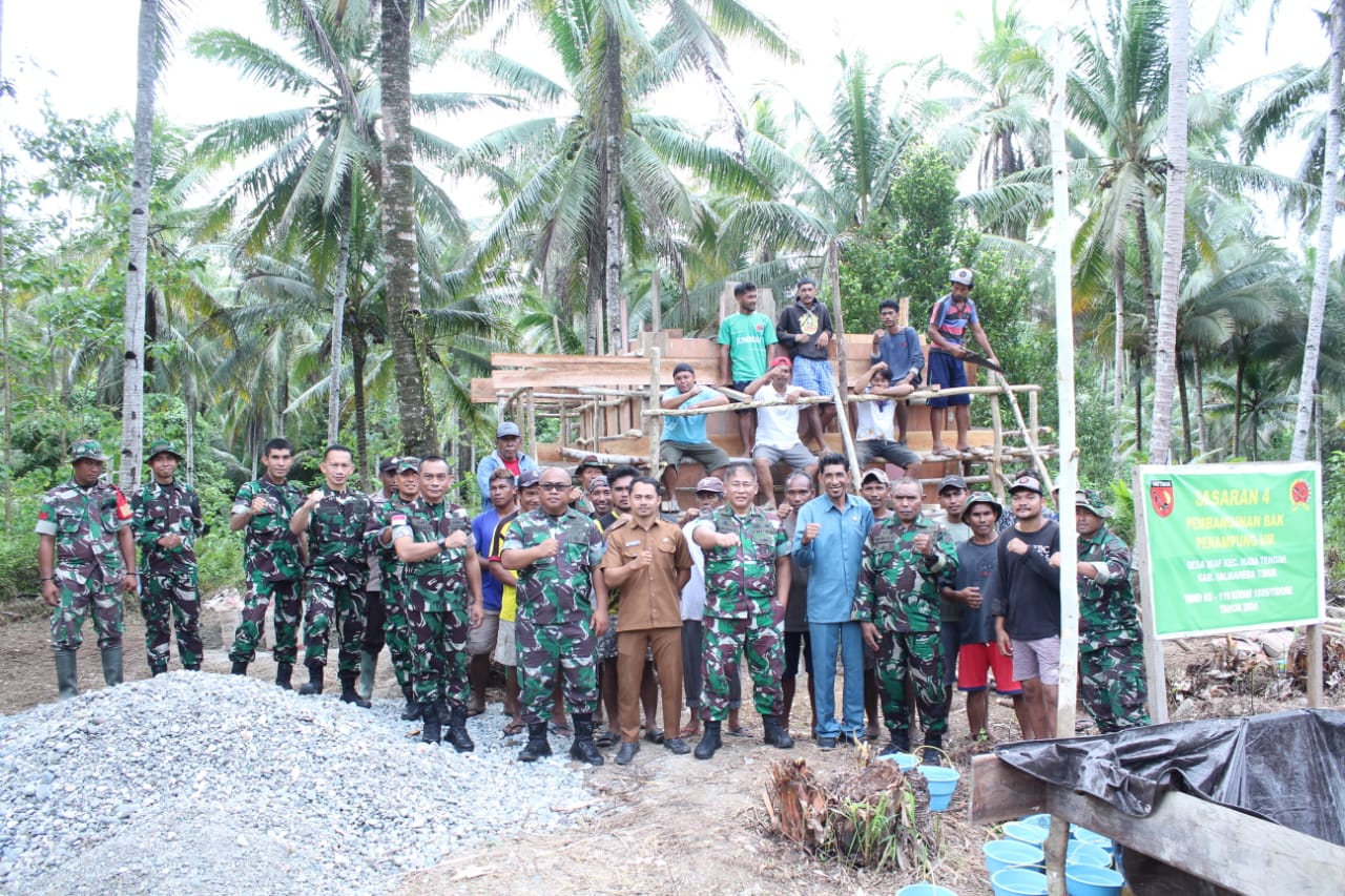 Danrem 152 Baabullah Tinjau Lokasi TMMD ke-119 Di Halmahera Timur