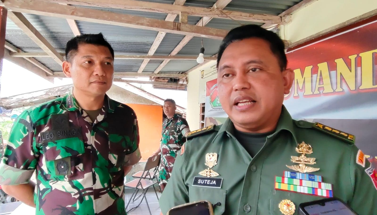 Aster Kasdam XVI/Ptm Tinjau Lokasi TMMD Ke - 119 Kodim 1504/Ambon