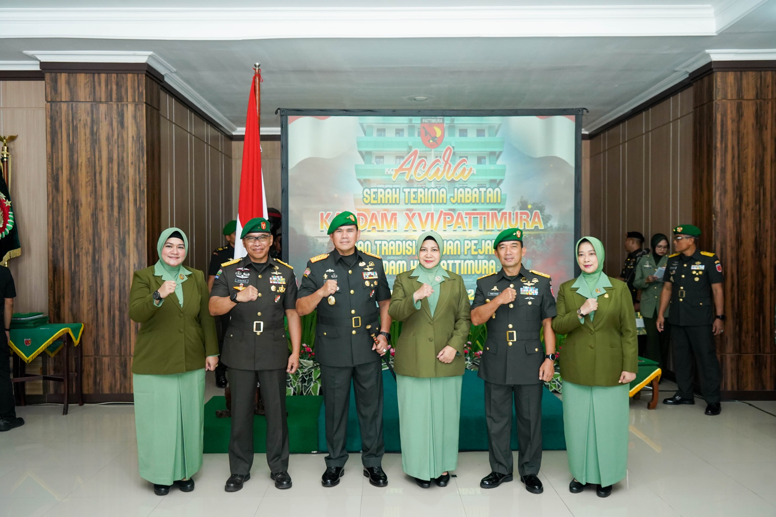 Pimpin Sertijab Kasdam, Pangdam Pattimura Tekankan Untuk Memberikan Karya-karya Terbaik