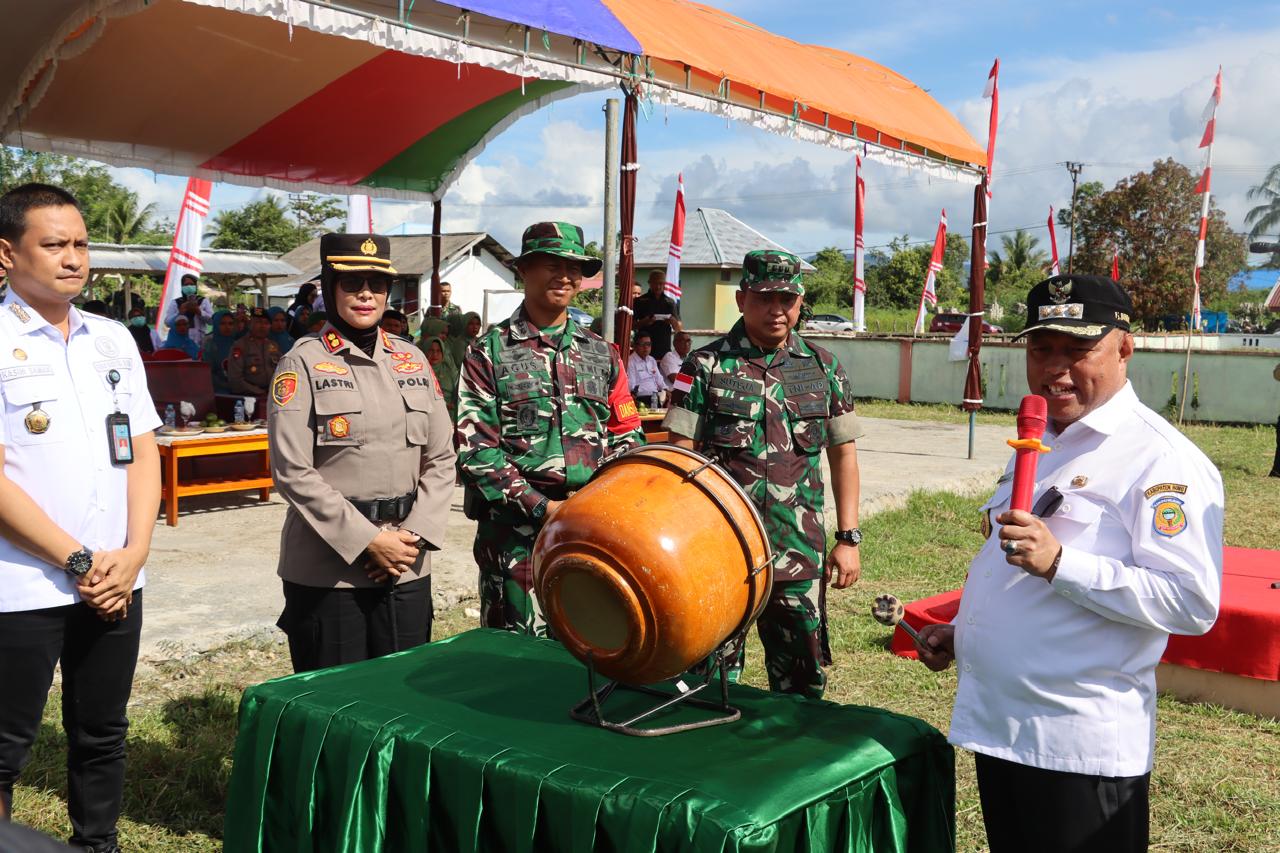 Pembukaan TMMD ke-120 Tahun 2024 di Namlea, Maluku