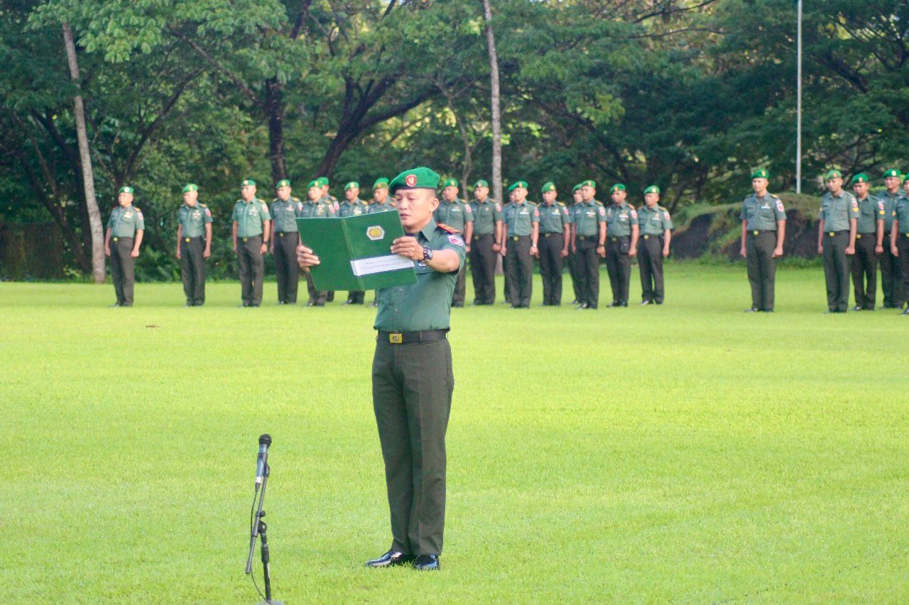 Upacara Peringatan Hari Kebangkitan Nasional ke-116 di Rindam XV/Pattimura