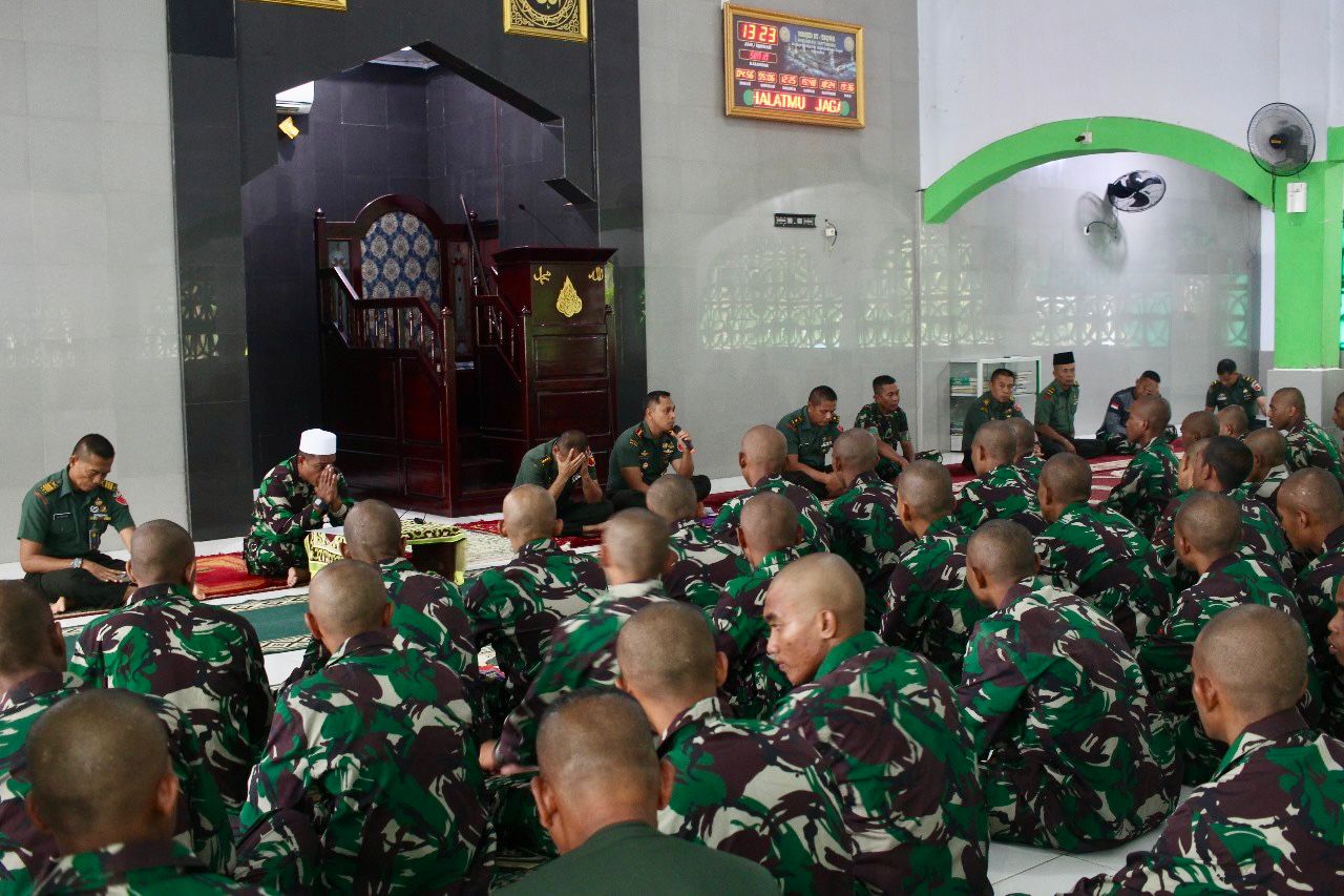 Rindam XV/Pattimura gelar Doa Bersama, dalam Rangka HUT Kodam XV/Pattimura ke-67 Tahun 2024