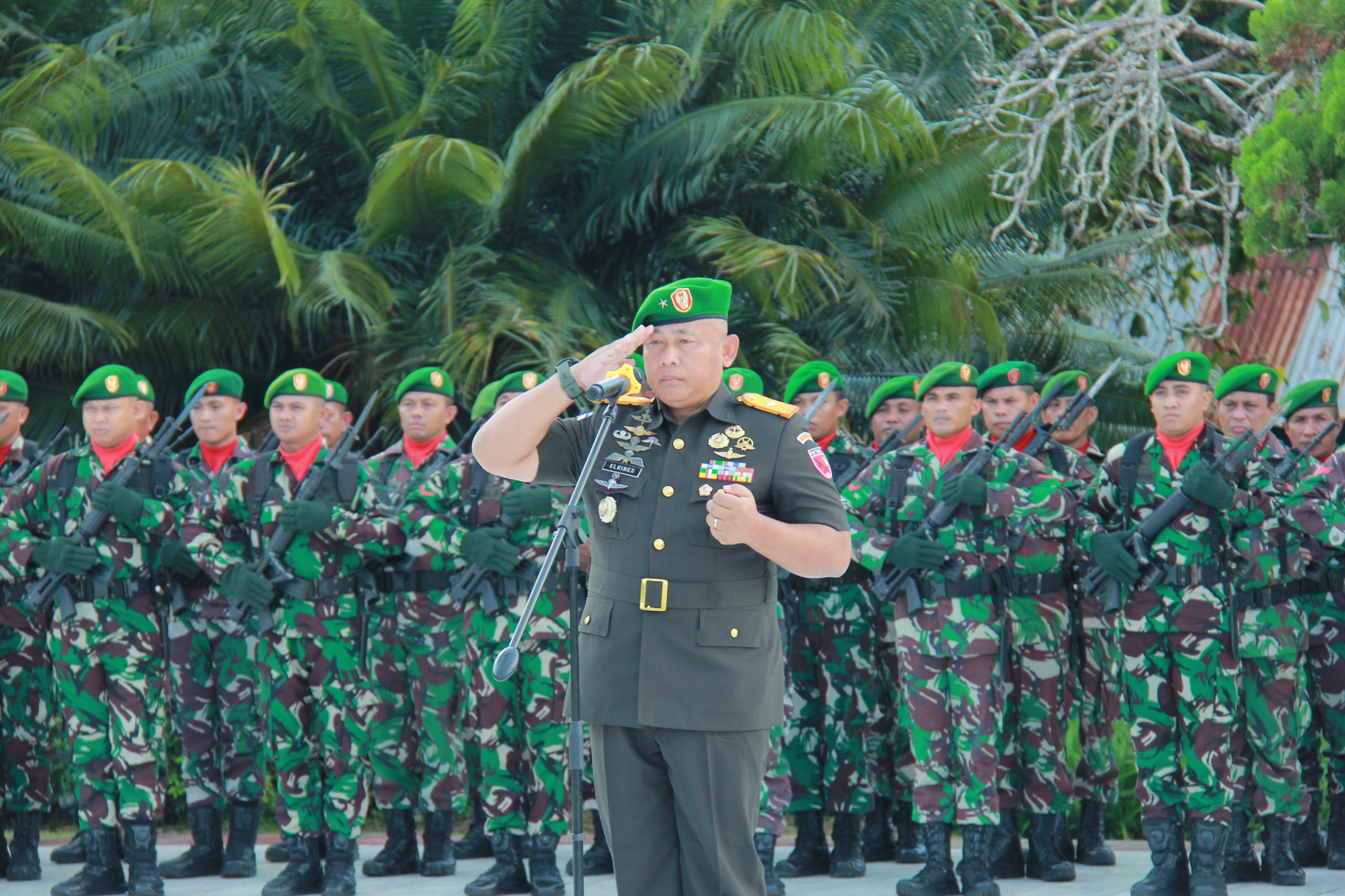 Sambut HUT Kodam XV/Pattimura ke-67, Korem 152/Babullah Ziarah Ke TMP Banau