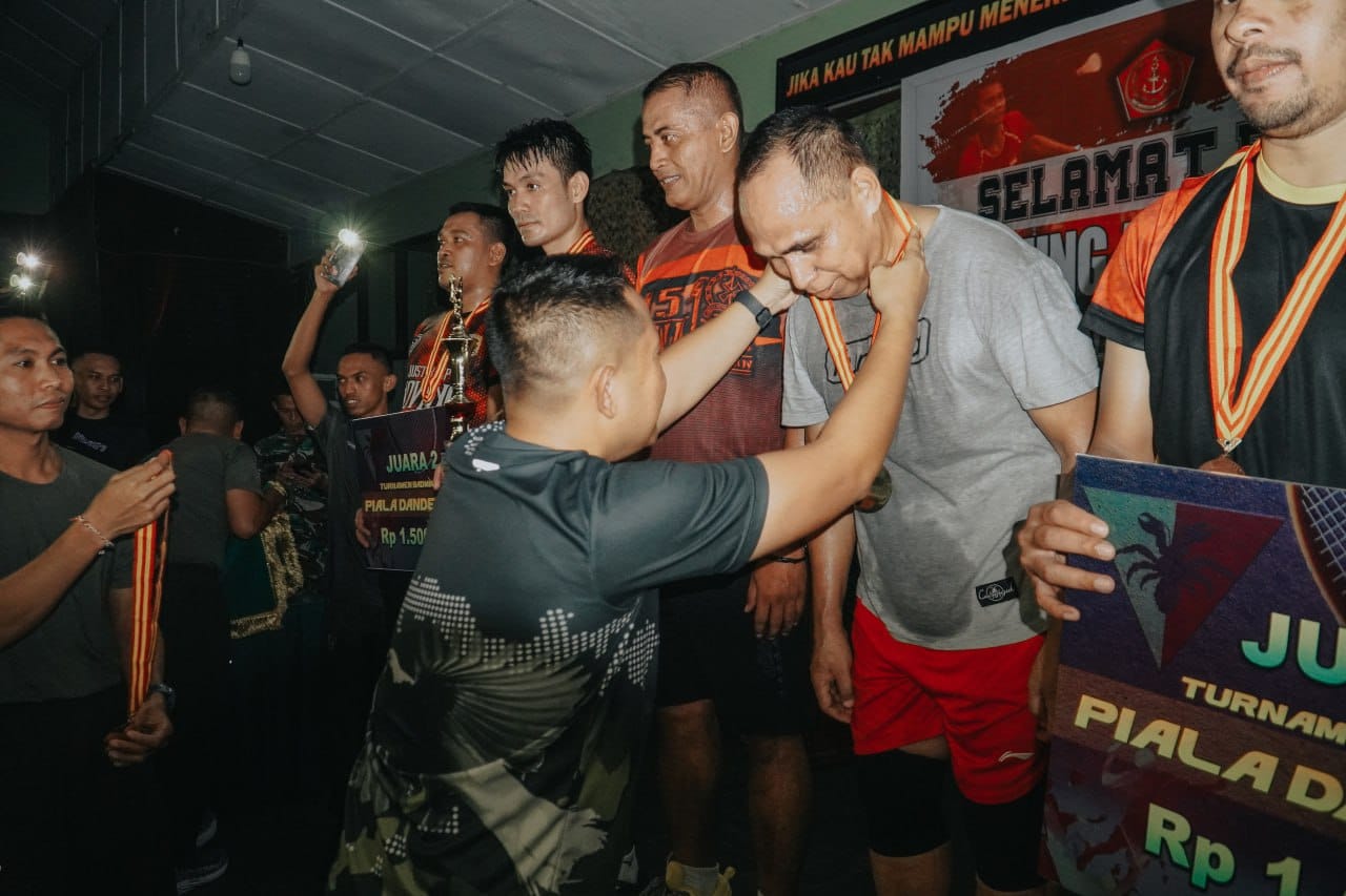 Turnamen Badminton Piala Dandenkav 2024: Kemenangan Gemilang Kodam XV/Pattimura