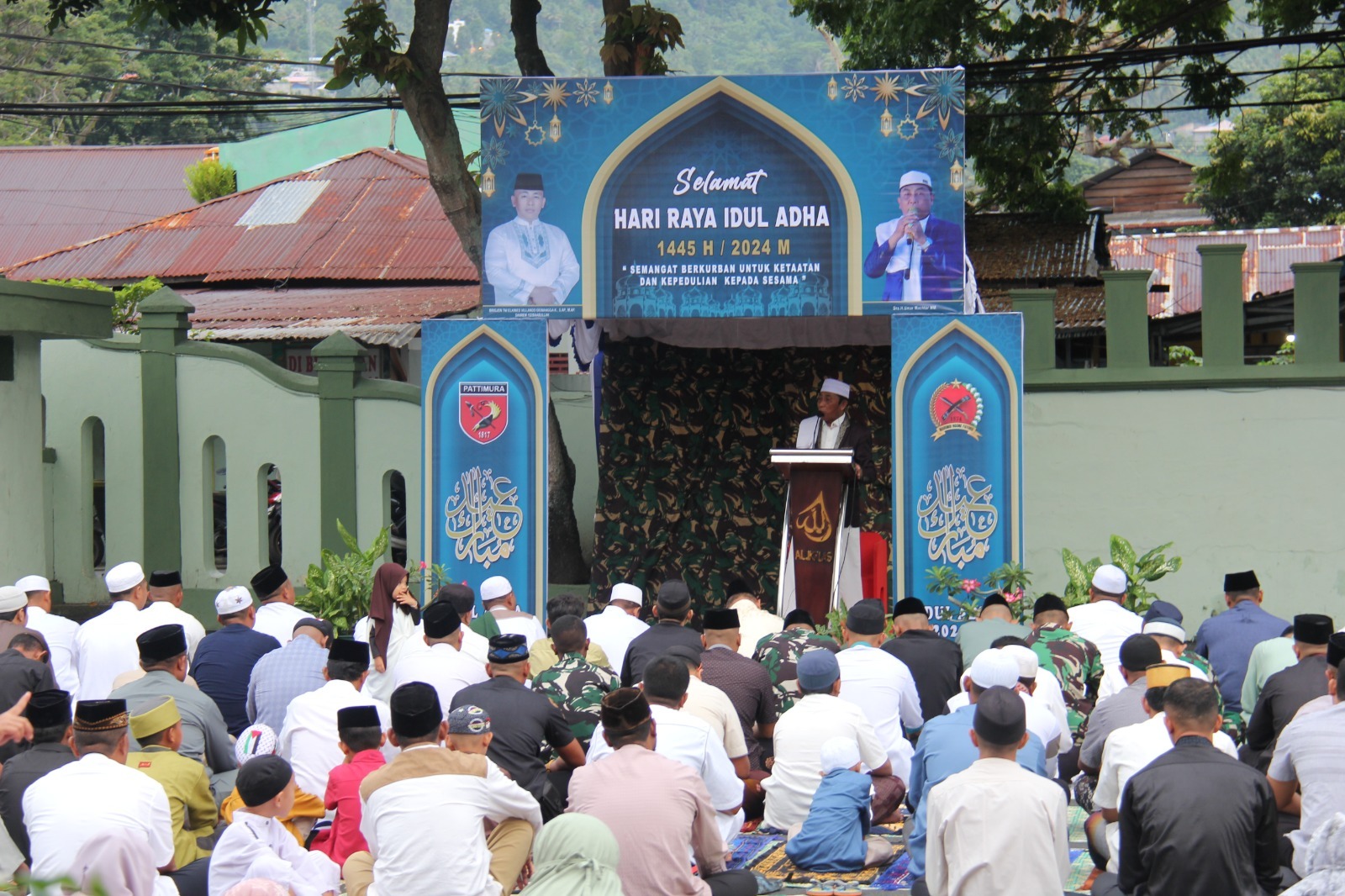 Korem 152/Baabullah Rayakan Idul Adha 1445 H: Wujudkan Ketaatan dan Kepedulian kepada Sesama