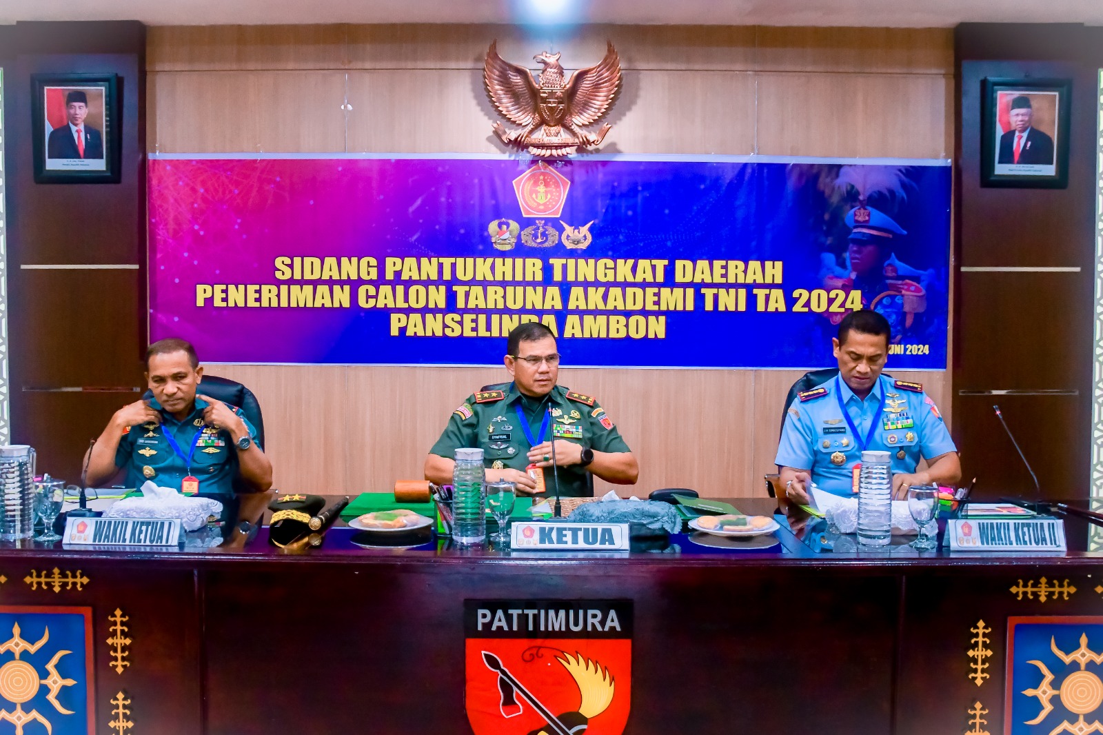 Pimpin Sidang Pantukhir Catar, Pangdam Pattimura: Proses Pemilihan Calon Harus Jujur dan Adil