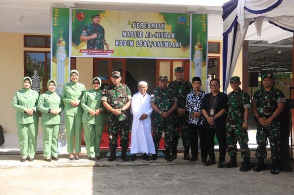 Kunjungi Kodim Saumlaki, Pangdam Pattimura Tekankan Netralitas TNI