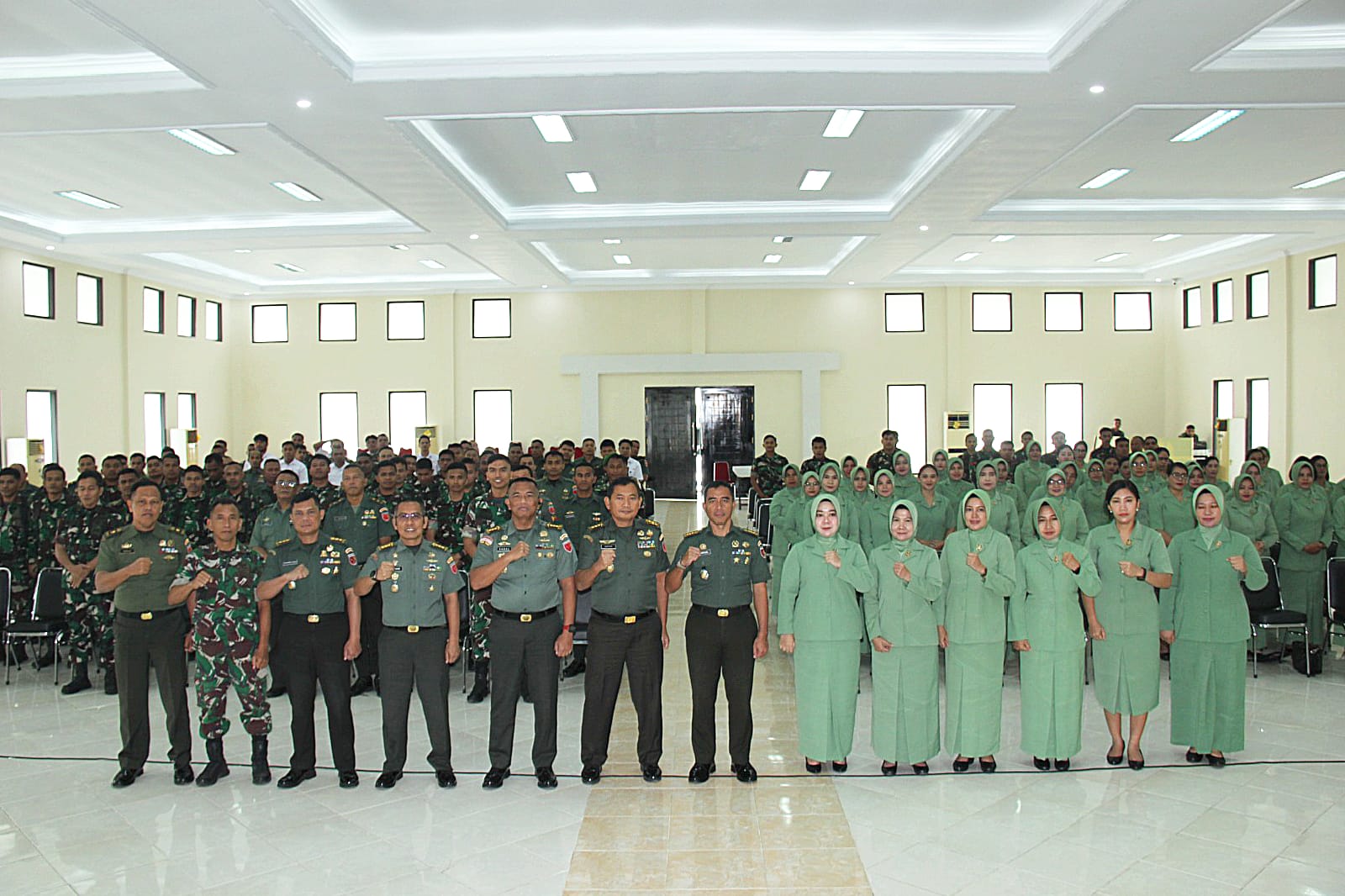 Korem 151/Binaiya Menerima Penyuluhan Hukum