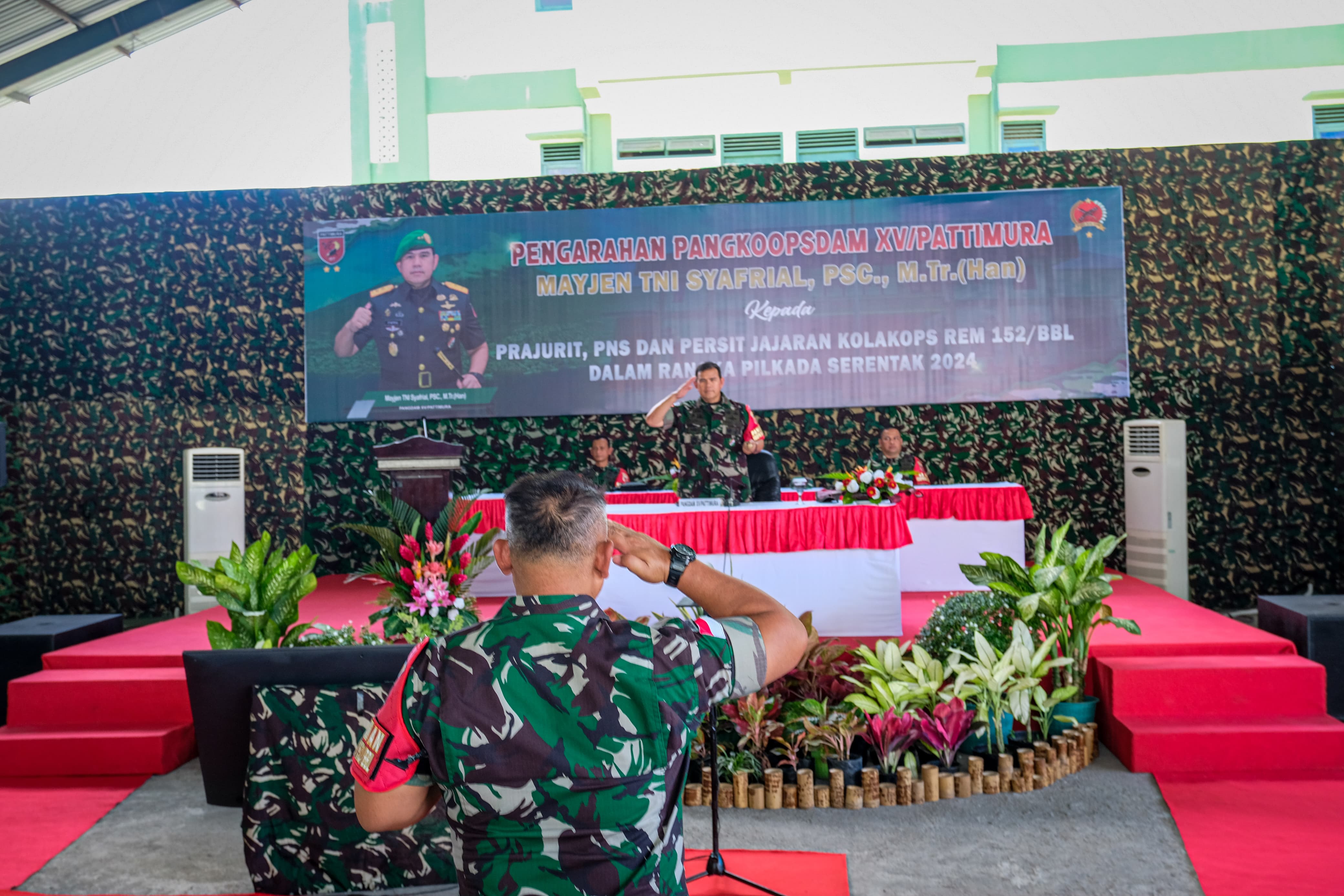 Pangdam Pattimura Tegaskan Netralitas TNI Kepada Seluruh Prajurit Maluku Utara.