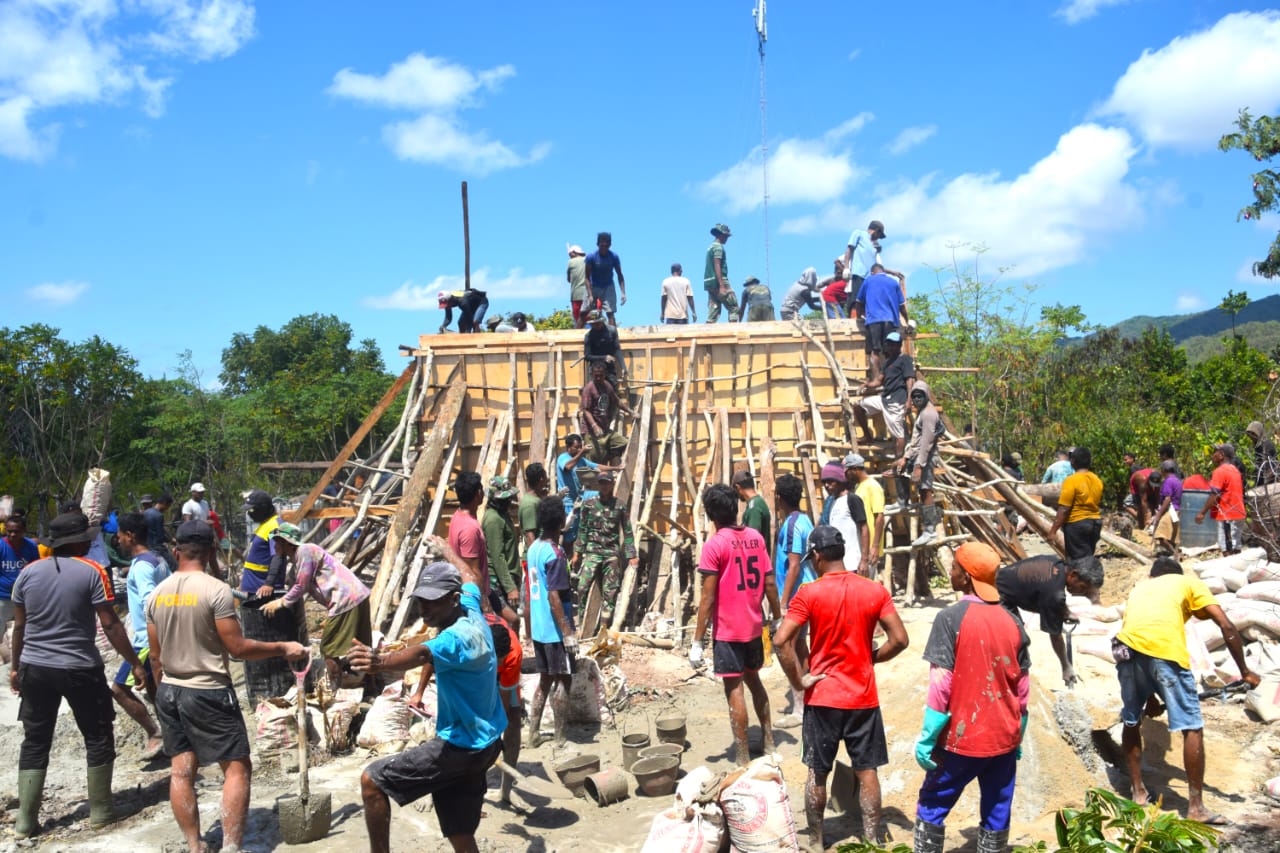 Program Kasad Dalam TMMD 121, Dambaan Warga Desa Batumiau