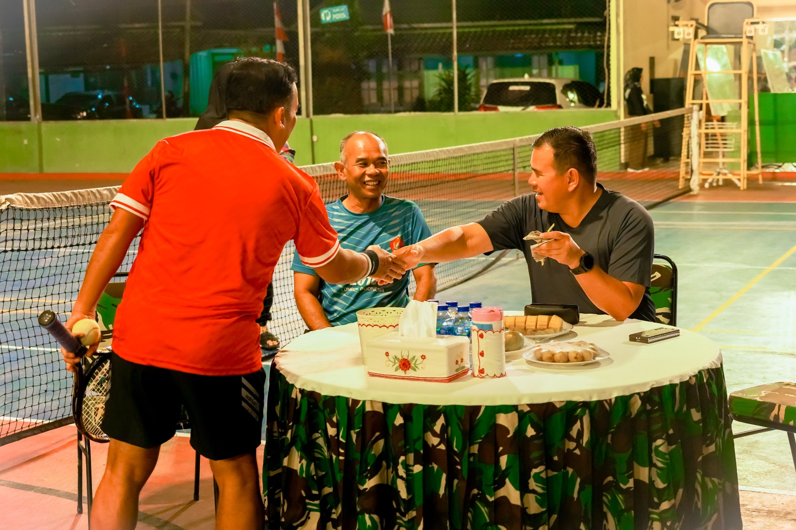 Pangdam Pattimura Saksikan Langsung Final Lomba Tenis Lapangan