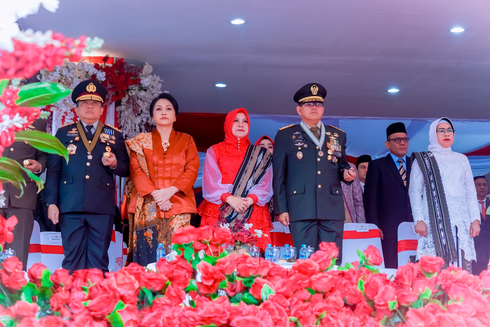 Pangdam Pattimura Hadiri Upacara HUT RI ke-79 di Lapangan Merdeka Ambon