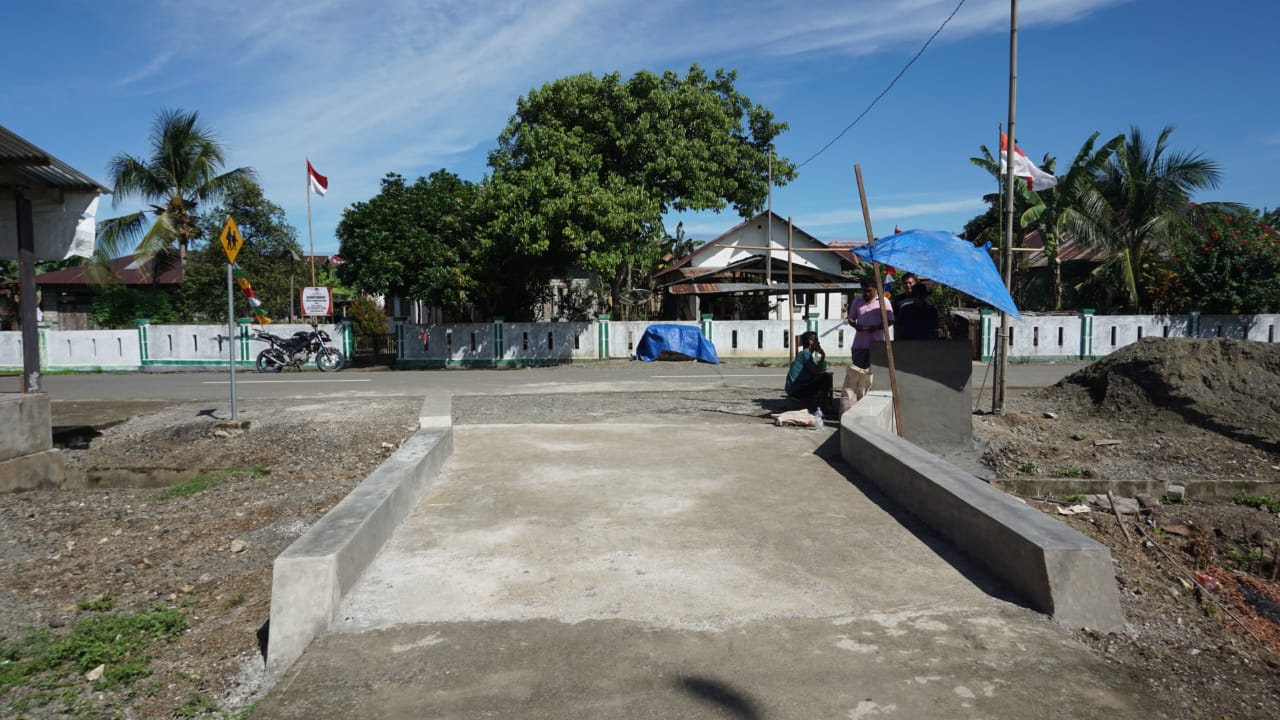 Desa Tokaka Finish, Satgas TMMD Ke 121 Kodim 1509/Labuha Ucapkan Terimakasih