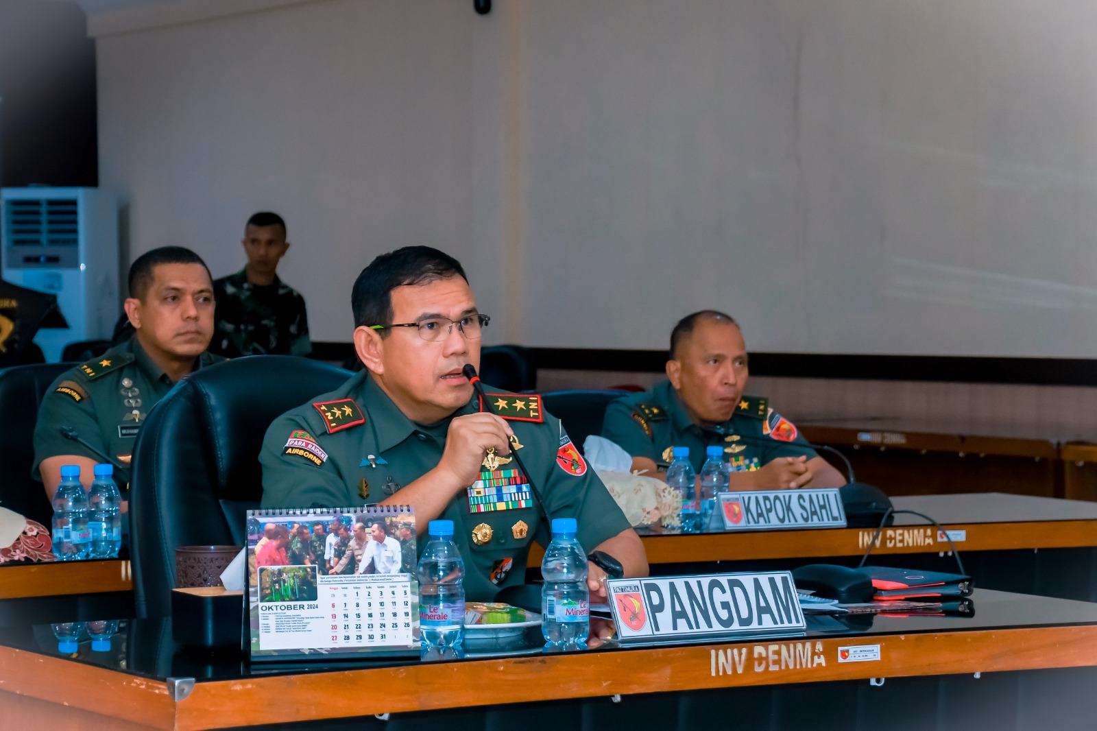 Jelang Pilkada Serentak, Pangdam Pattimura Berikan Arahan Kepada Para Dansat