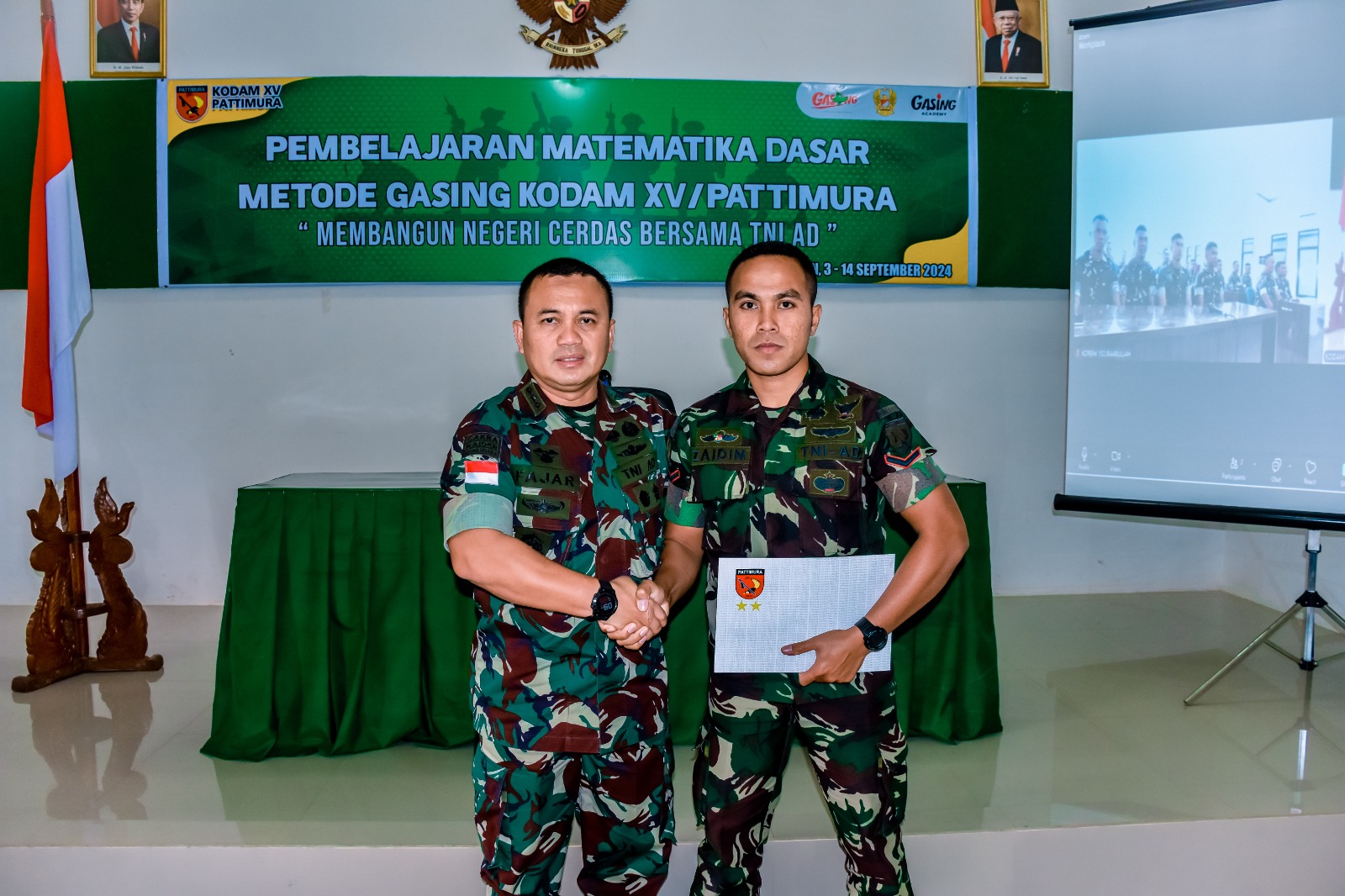 Sukses! 10 Hari Pelatihan GASING di Korem 151/Bny dan 152/Bbl