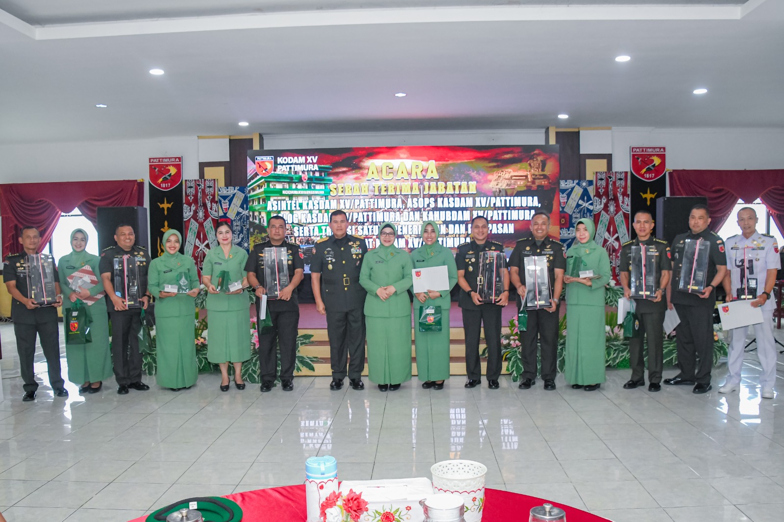 Pimpin Sertijab, Pangdam Pattimura: Lanjutkan Perjuangan Untuk Jaga Kedamaian