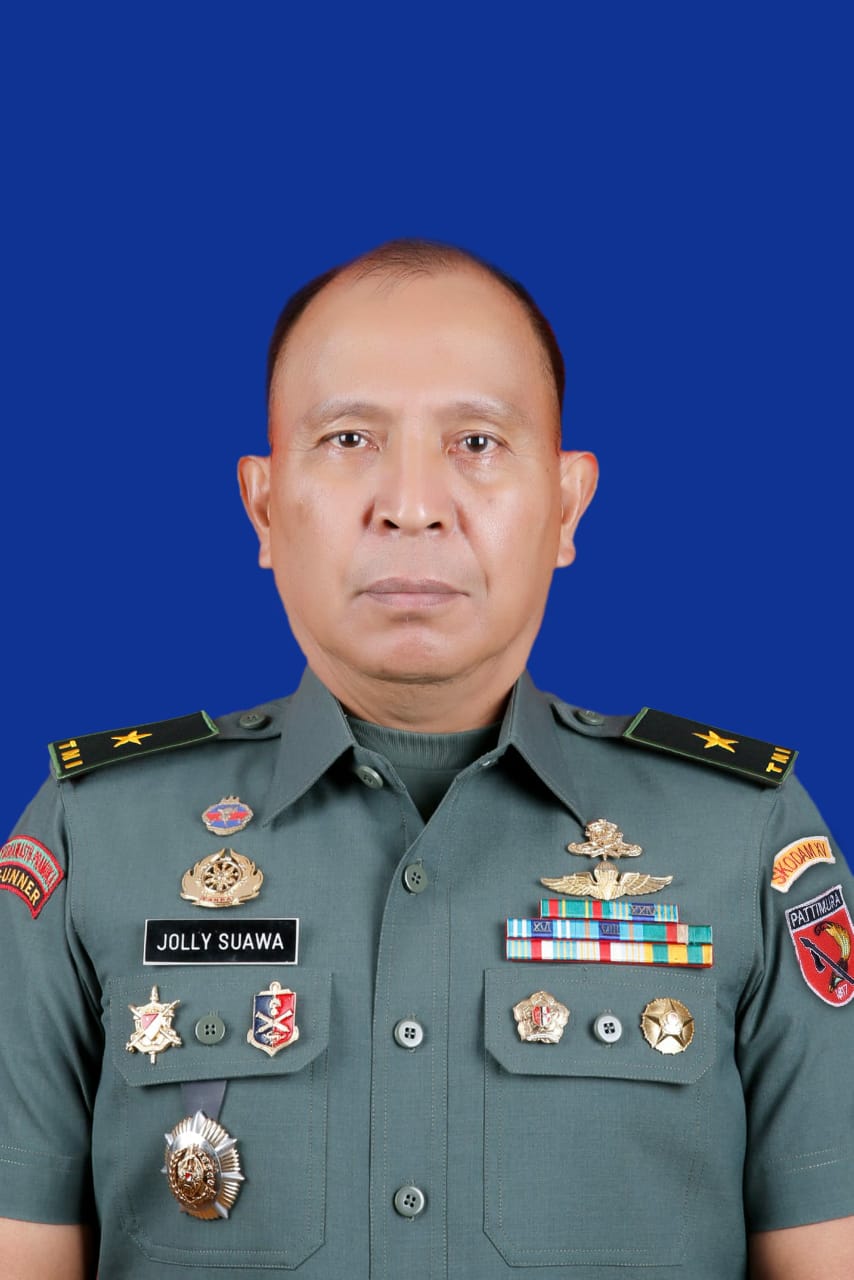 Kapoksahli Pangdam XV/Pattimura (Brigjen TNI Julius Jolly Suawa, S.Sos.)