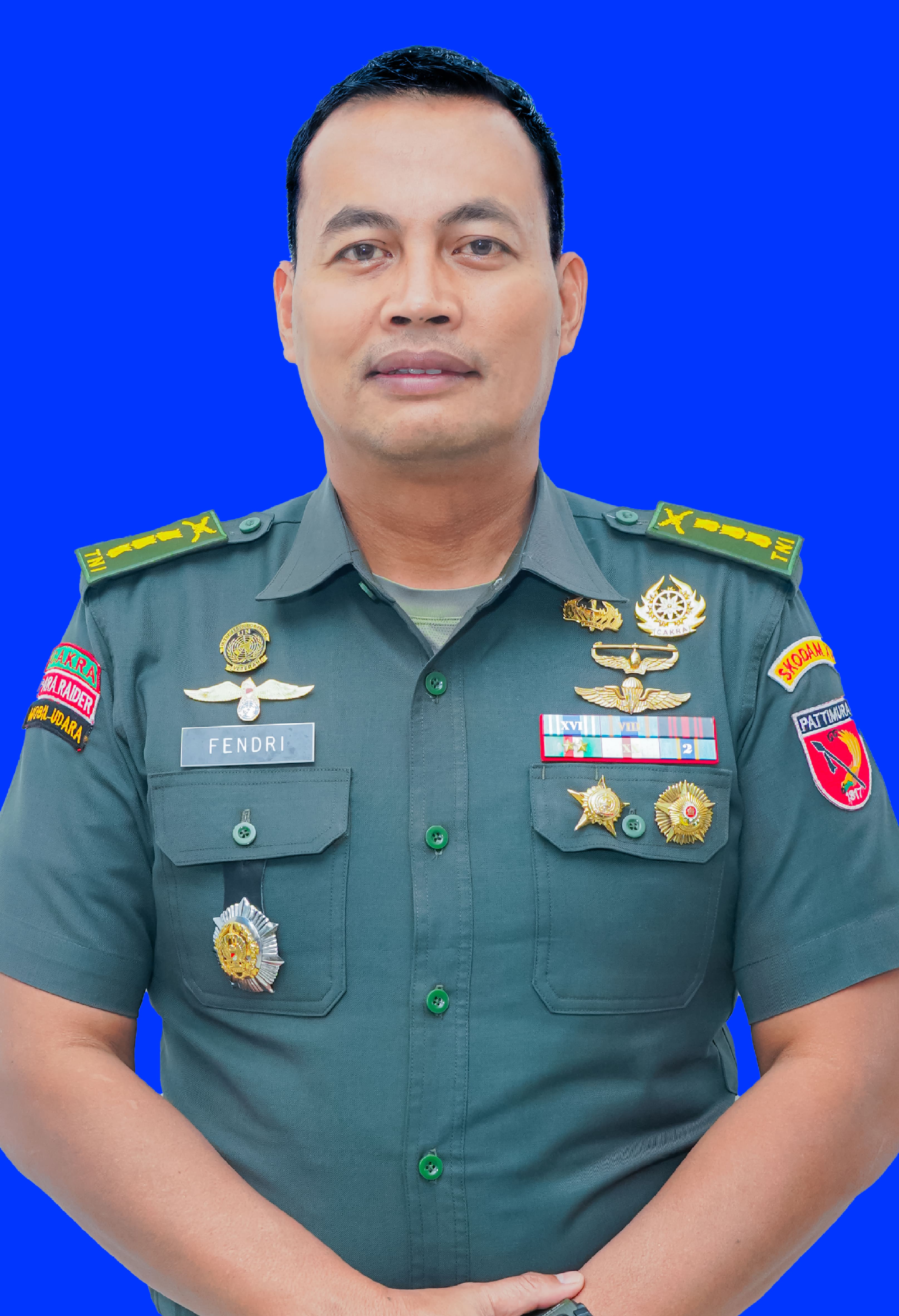 Asrendam XV/Pattimura ( Kolonel Inf Fendri Navyanto Raminta )