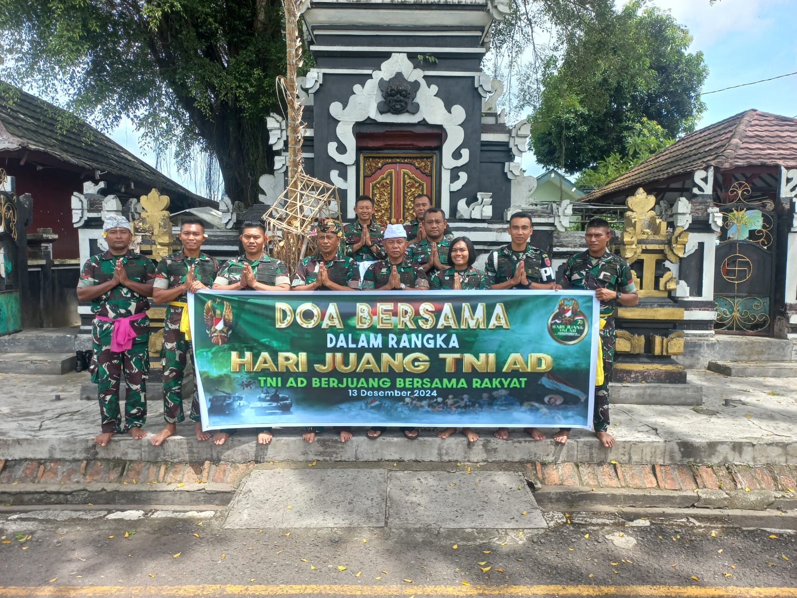 Kodam XV/Pattimura Gelar Doa Bersama Lintas Agama, Peringati Hari Juang TNI AD