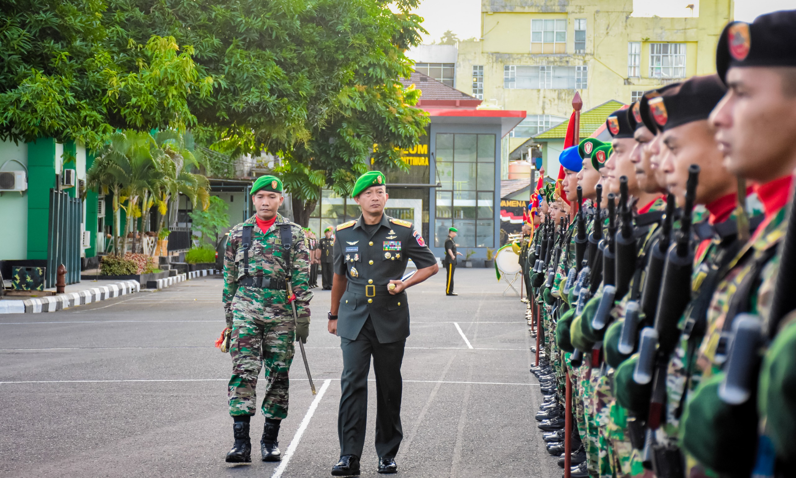 Kodam XV/Pattimura Gelar Upacara Hari Juang TNI AD Tahun 2024