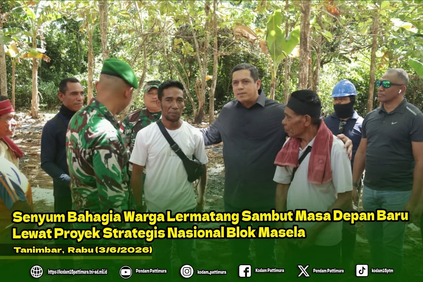 Senyum Bahagia Warga Lermatang Sambut Masa Depan Baru Lewat Proyek Strategis Nasional Blok Masela