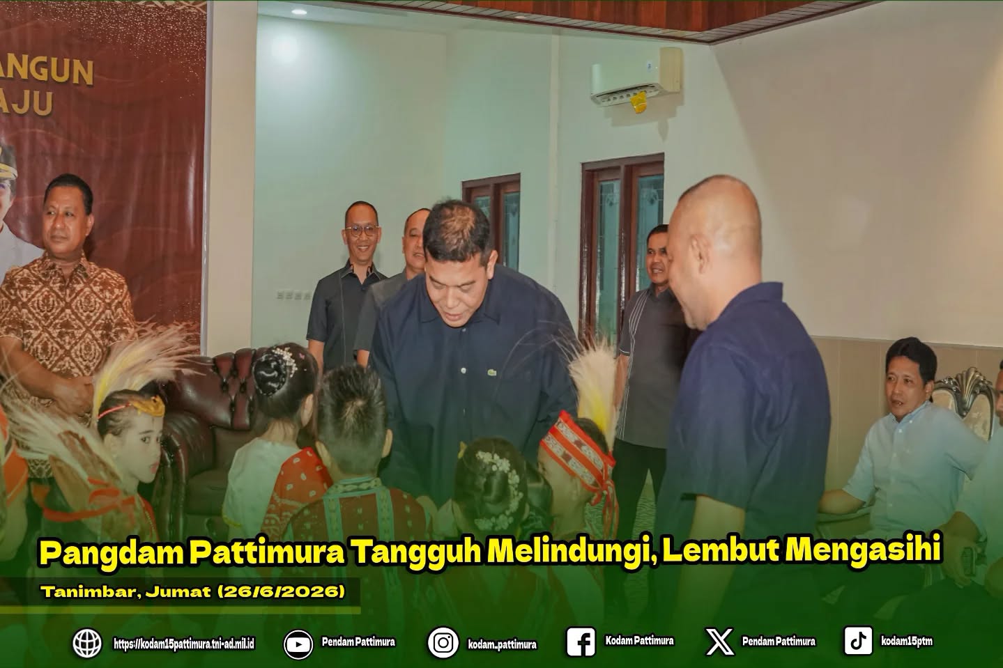 Pangdam Pattimura Tangguh Melindungi, Lembut Mengasihi